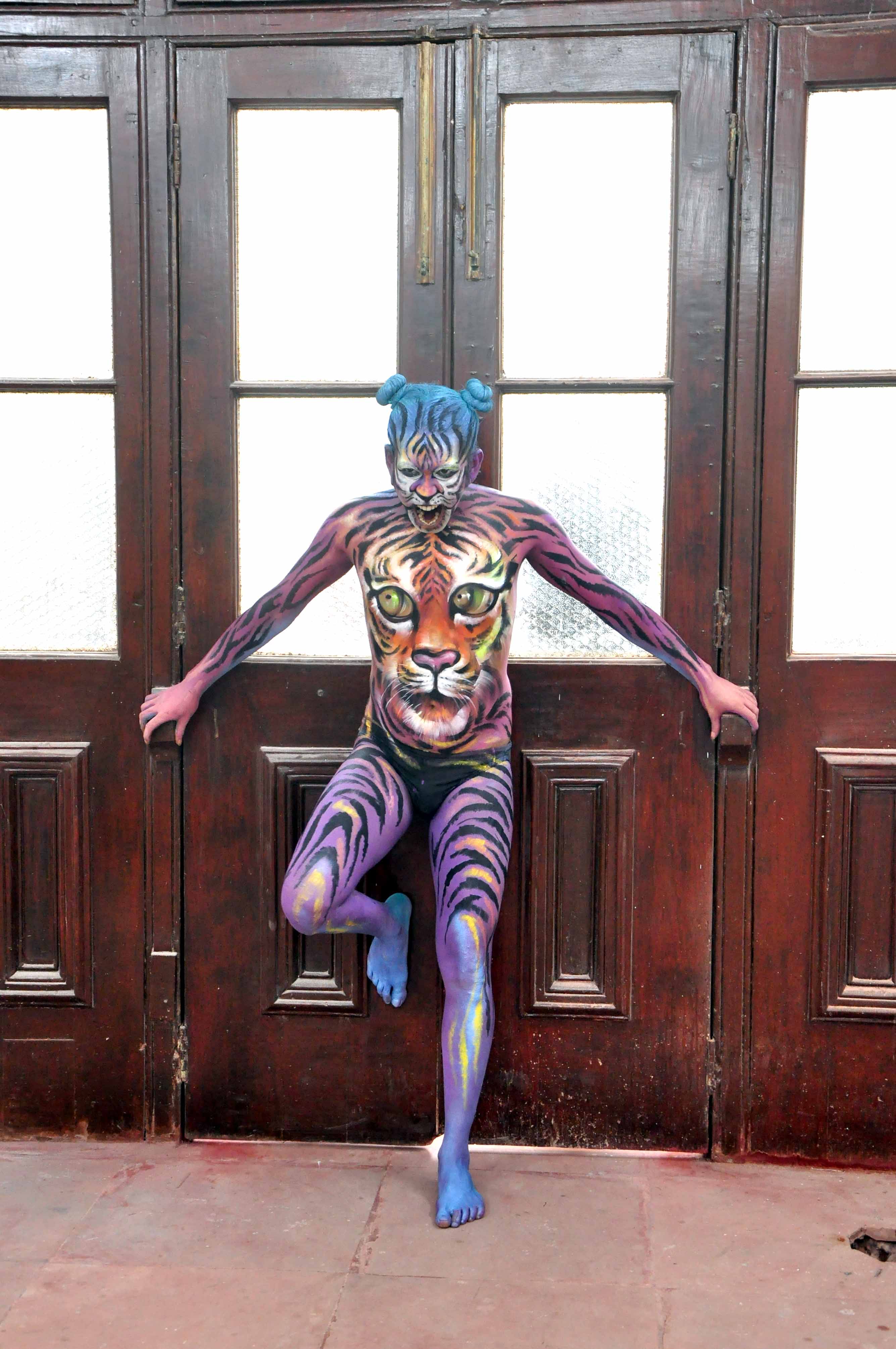 Bodypainting Sher 07